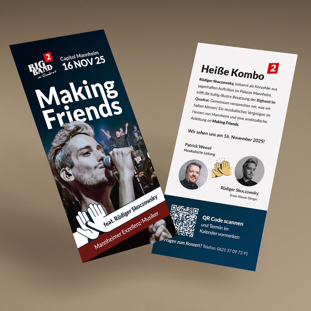 BigBand im Quadrat – flyer