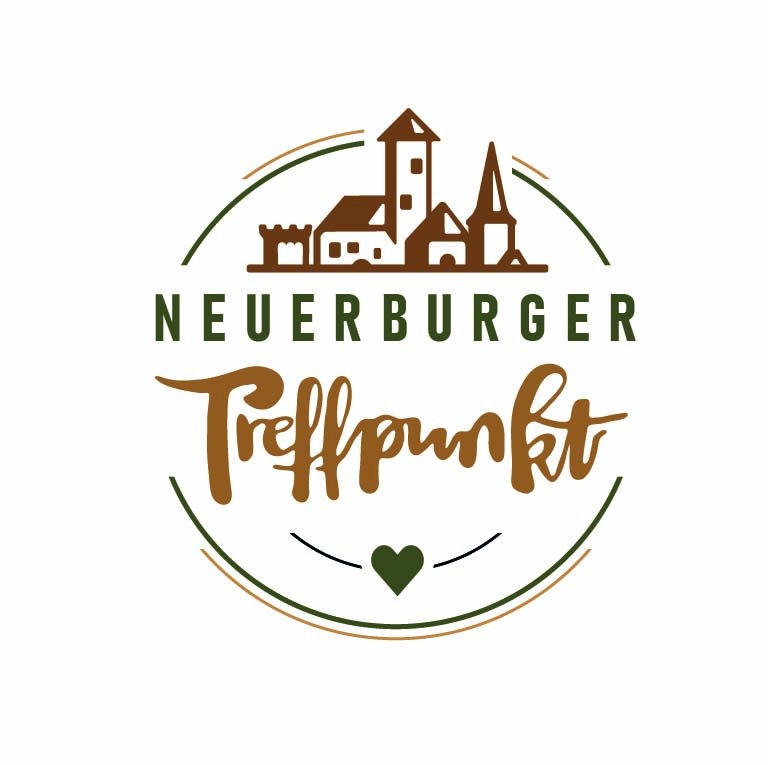 Finales Logo, schlanke Version für kleine Formate, in Braun und Grün