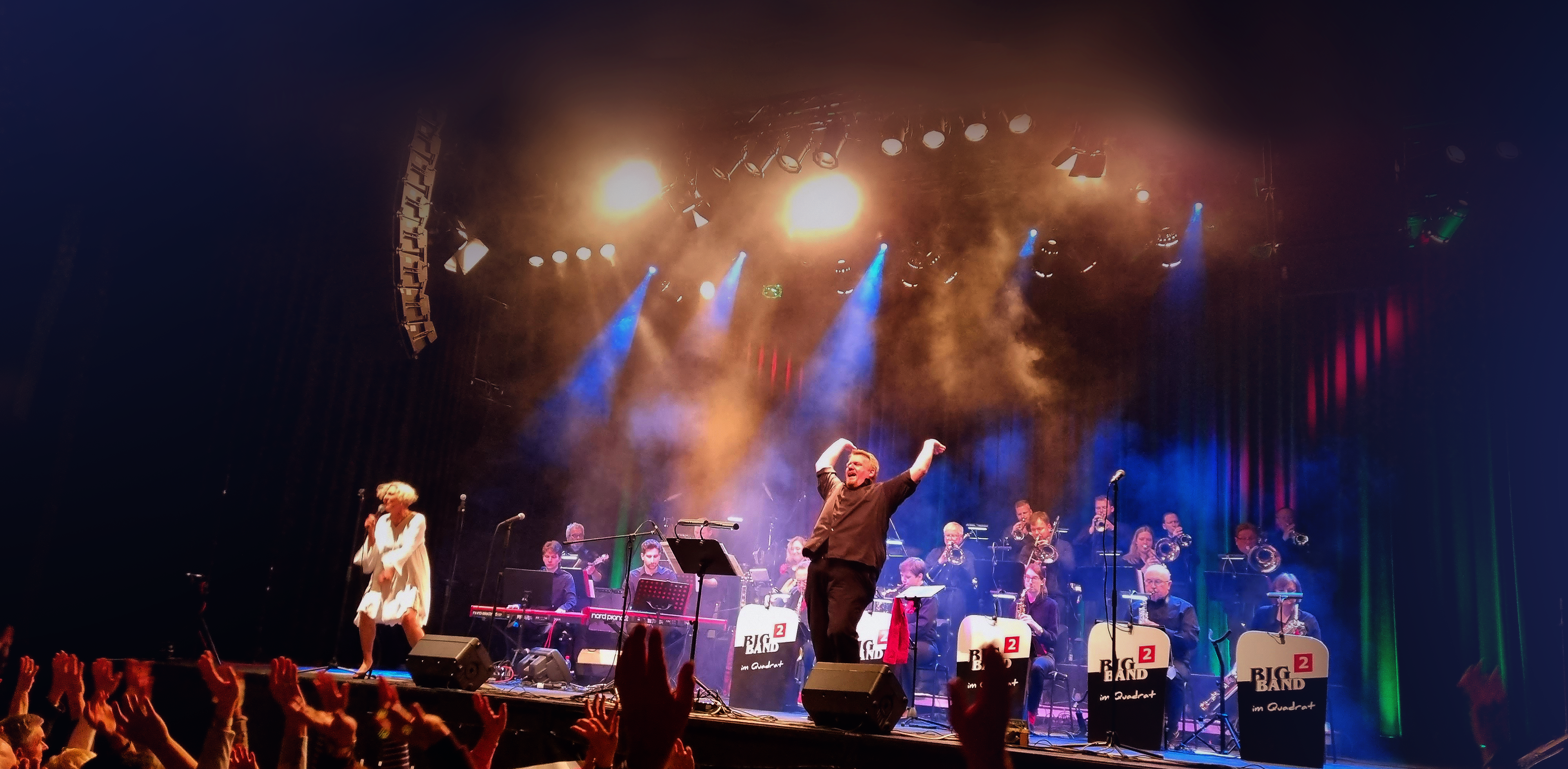 Bigband im Quadrat